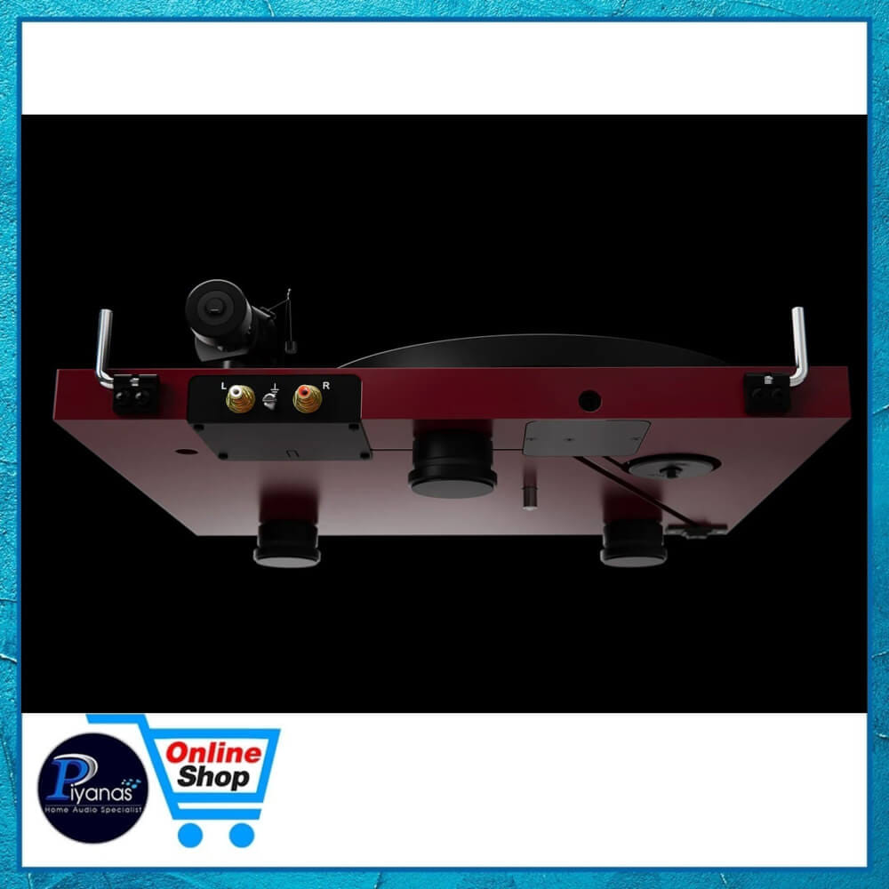 เครื่องเล่นแผ่นเสียง PROJECT : DEBUT CARBON EVO 2 (พร้อมหัวเข็ม PICK IT MM EVO) (HIGH GLOSS RED​)